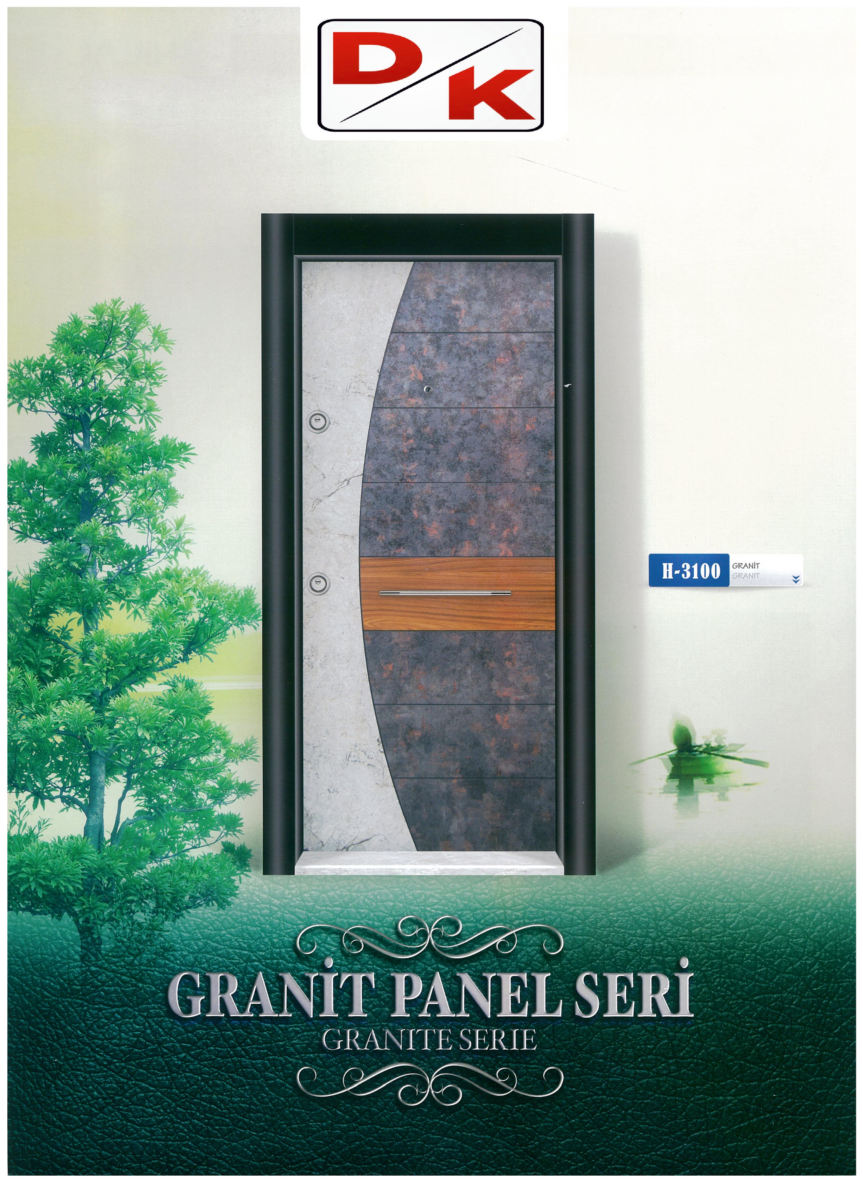 DK Kapı dekoratif çelik kapı modeli